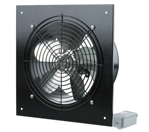 VENTS Wandlüfter/Fensterlüfter/Wandventilator Ø200mm viereckig, Weiß von VENTS
