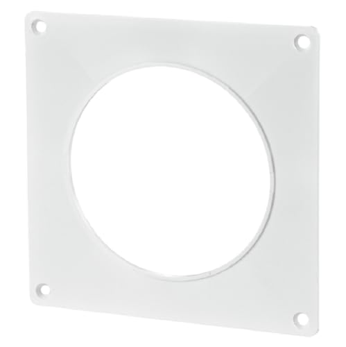 Wandplatte für PVC Lüftungsrohr 100 mm Wandflansch Montageplatte Rundrohre ABS-Kunststoff Luftrohre Schläuche Abschlussplatte zur Fertigsbearbeitung des Lochs in der Wand Decke Weiß Rundkanal Wandplatte für PVC Lüftungsrohr 100 mm Wandflansch Montageplatte Rundrohre ABS-Kunststoff Luftrohre Schläuche Abschlussplatte zur Fertigsbearbeitung des Lochs in der Wand Decke Weiß Rundkanal von VENTS