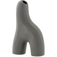 Aya Vase dunkelgrau. von VENTURE HOME