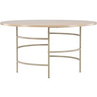 Copenhagen Esstisch Ø140cm whitewash. von VENTURE HOME