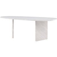 Grönvik Esstisch oval 100x220 cm weiß. Grönvik Esstisch oval 100x220 cm weiß. von VENTURE HOME
