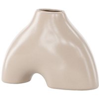 Kento Vase beige. von VENTURE HOME