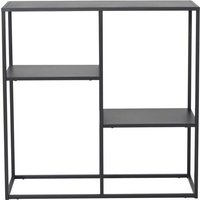 Staal Regal 2 Ablagen schwarz. von VENTURE HOME