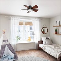 Ventyly - hana Deckenventilator braun Ø81cm von VENTYLY