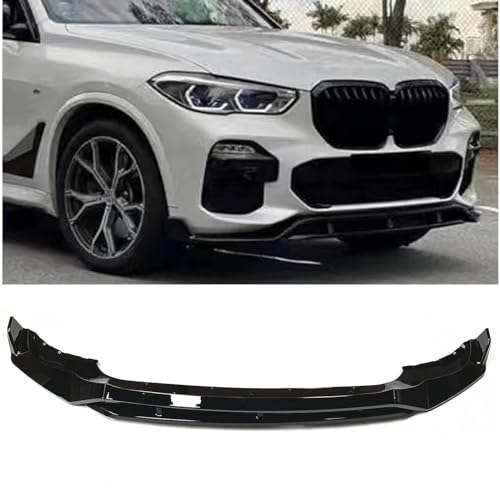 VENYAA Auto Frontspoiler für BMW X5 G05 2019 2020 2021 2022 Tuning, Frontstoßstangen Frontlippe Spoiler Splitter Diffusor KöRper Kit Zubehör von VENYAA