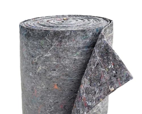 VEPATIM 1 Rolle Malervlies Abdeckvlies 50m x 1m - 180gr/m² mit PE Anti Rutsch Beschichtung von VEPATIM