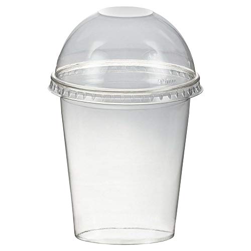 VEPATIM 150 Smoothiebecher Dessertbecher + Domdeckel 300 ml Ø95mm PET glasklar VEPATIM 150 Smoothiebecher Dessertbecher + Domdeckel 300 ml Ø95mm PET glasklar von VEPATIM