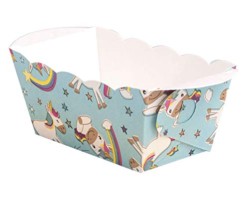 VEPATIM 20 Mini-Backform Einhorn fettdicht backfest 70x40x40 mm von VEPATIM