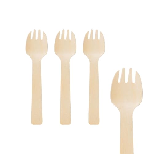 VEPATIM 200 Kuchengabeln Einweg aus Holz 10.5cm VEPATIM 200 Kuchengabeln Einweg aus Holz 10.5cm von VEPATIM