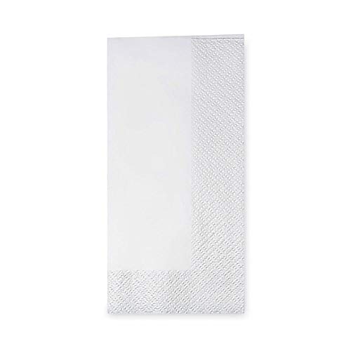 VEPATIM 250 Servietten 33 x 33 cm 1/8 -Falz 3-lagig weiß von VEPATIM