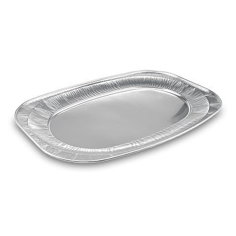 VEPATIM 50 Alu-Catering-Platte Aluminium-Partyplatte Servierplatte 55 x 36 cm von VEPATIM