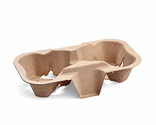 VEPATIM 50 Getränkehalter Tragetablett Becherhalter 2 Becher Coffee to Go 19x11cm von VEPATIM