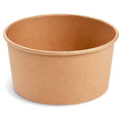 VEPATIM 50 Salatschalen Feinkostschalen braun aus Pappe mit PE beschichtet 1000ml Ø150mm VEPATIM 50 Salatschalen Feinkostschalen braun aus Pappe mit PE beschichtet 1000ml Ø150mm von VEPATIM