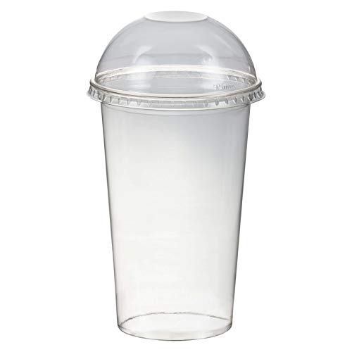 VEPATIM 50 Smoothiebecher Dessertbecher + Domdeckel 400 ml Ø95mm PET glasklar VEPATIM 50 Smoothiebecher Dessertbecher + Domdeckel 400 ml Ø95mm PET glasklar von VEPATIM