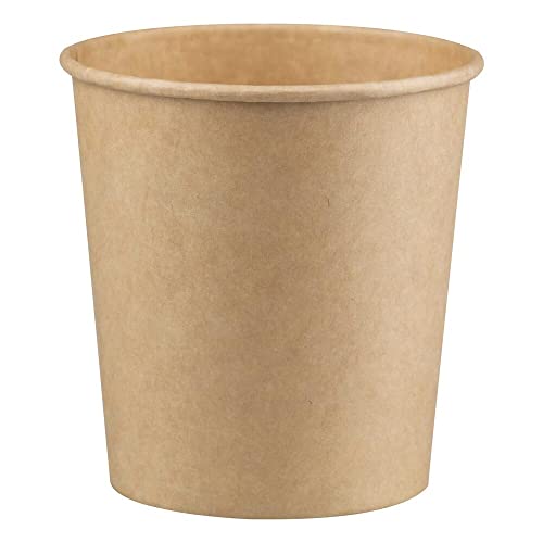 VEPATIM 50 Suppenbehälter Suppenbecher aus Kraftpapier braun 26oz 750ml von VEPATIM