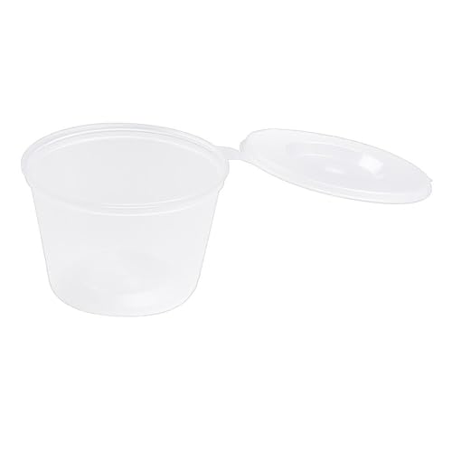 VEPATIM 500 Dressingbecher Saucenbecher mit anhängendem Deckel 80ml transparent aus PP VEPATIM 500 Dressingbecher Saucenbecher mit anhängendem Deckel 80ml transparent aus PP von VEPATIM
