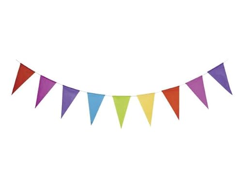 VEPATIM 6 Wimpelkette Farbenspiel Papier schwer entflammbar 10m VEPATIM 6 Wimpelkette Farbenspiel Papier schwer entflammbar 10m von VEPATIM