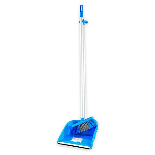 VEPATIM Kehrschaufel und Besen mit langem Griff 100 cm von VEPATIM