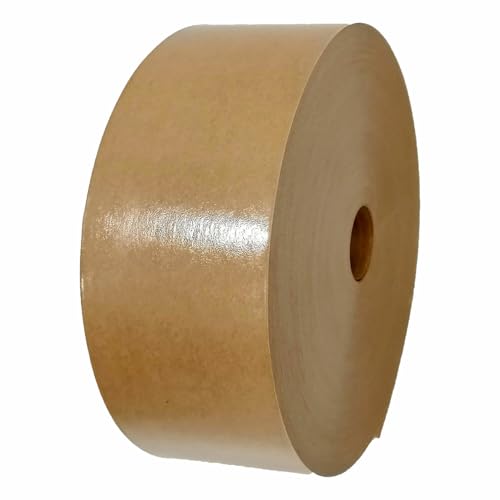 VEPATIM Nassklebeband 70 x 200m 70 g/m2 mit PK6 Kleber beschichtet Papier braun von VEPATIM