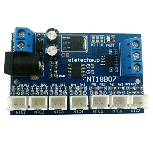 VERAWE 7 Kanal RS485 NTC Temperatur Sensor Messung MODBUS RTU Papierlose Rekorder NT18B07 von VERAWE