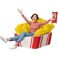VERCART Große Sitzsäcke, übergroße Sitzsackcouch, Pommes-förmiger Lazy-Bodensofa-Sessel zum Lesen und Entspannen VERCART Große Sitzsäcke, übergroße Sitzsackcouch, Pommes-förmiger Lazy-Bodensofa-Sessel zum Lesen und Entspannen von VERCART