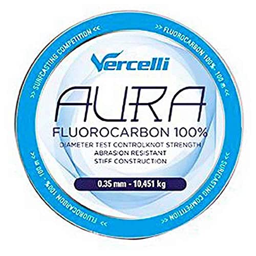 B/50m VERCELLI AURA Fluorocarbon 0,45 mm B/50m VERCELLI AURA Fluorocarbon 0,45 mm von VERCELLI
