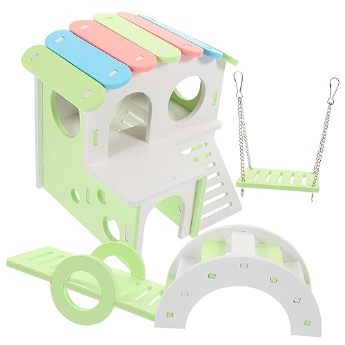 VERDANVERSE 1satz Hamster Spielzeug Farbige Hängematte Mit Leiter Teiliges Hamsterhaus Für Kleine Haustiere Sicheres Und Langlebiges Material Für Meerschweinchen Und Kleintiere VERDANVERSE 1satz Hamster Spielzeug Farbige Hängematte Mit Leiter Teiliges Hamsterhaus Für Kleine Haustiere Sicheres Und Langlebiges Material Für Meerschweinchen Und Kleintiere von VERDANVERSE