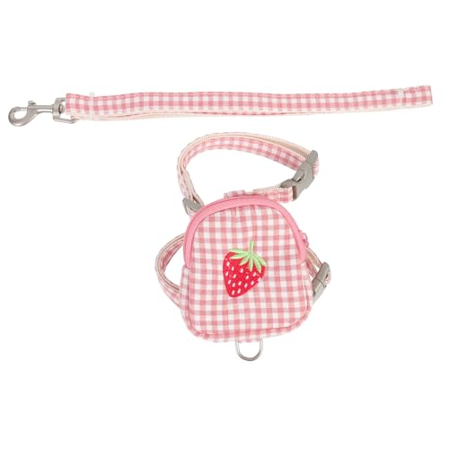 VERDANVERSE 1satz Hundegeschirr Mit Leine Und Rucksackdesign Verstellbare Bequeme Hunderucktasche Für Welpen Für Outdoor-aktivitäten Und Mit Ihrem Kleinen Hund Teiliges von VERDANVERSE