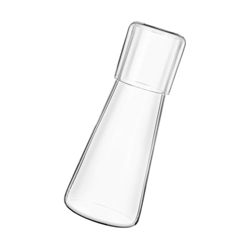 VERDANVERSE 1 Satz Transparenter Kühlwasserkrug mit Glasbecher Set für Kalte Getränke für Wasser Tee Säfte und Design und Hohe VERDANVERSE 1 Satz Transparenter Kühlwasserkrug mit Glasbecher Set für Kalte Getränke für Wasser Tee Säfte und Design und Hohe von VERDANVERSE