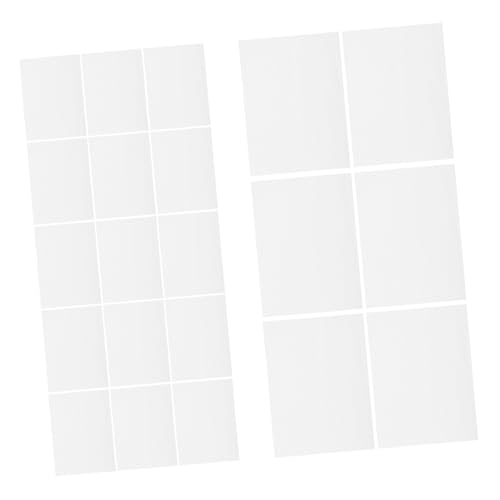 VERDANVERSE 100 Stück Einweg Vogelkäfig Einlagen Saugfähige Papierunterlage für Vogelkäfige Natürliche Geruchsfreie Haustier Matte für Saubere Vogelhaltung von VERDANVERSE