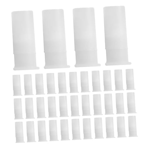 VERDANVERSE 120 Stück Teiliges Quietscher Langlebigem Abs Kunststoff Lautstarker Squeaky Maker für DIY spielzeugreparatur Geeignet für Hundespielzeug Katzenspielzeug Stofftiere und Puppen von VERDANVERSE