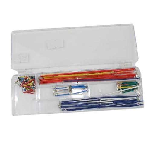 VERDANVERSE 140 Stück Teiliges Breadboard Jumper Kabel mit Box Farbcodierte Isolierte Breadboard Leitungen in Längen Vorab Abisoliert und Geformt Geeignet für DIY Farbe VERDANVERSE 140 Stück Teiliges Breadboard Jumper Kabel mit Box Farbcodierte Isolierte Breadboard Leitungen in Längen Vorab Abisoliert und Geformt Geeignet für DIY Farbe von VERDANVERSE