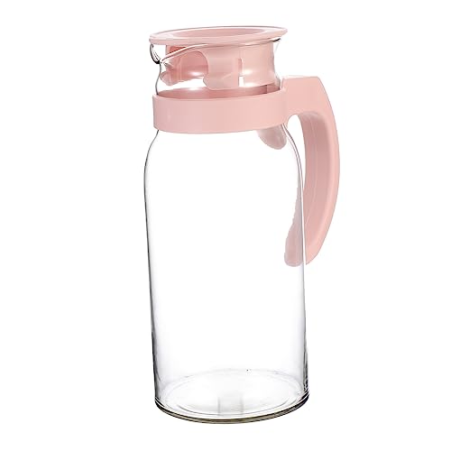 VERDANVERSE 1stück Auslaufsichere Wasserflasche Tragbare Aus Kühlschrank Geeignet Hochtemperaturbeständig Transparentes Design Für Einfache Flüssigkeitskontrolle Für Zuhause Oder von VERDANVERSE