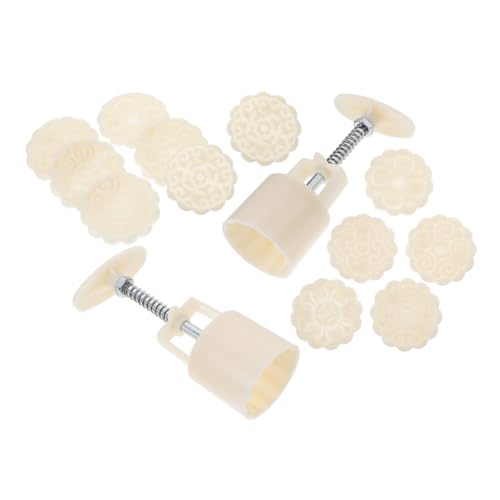 VERDANVERSE 2 Sets Mondkuchen Pressform 50 G Mondkuchen Maker Form Mondkuchenform Keksstempel Mondkuchenform Presse Handpresse Backform Kunststoff VERDANVERSE 2 Sets Mondkuchen Pressform 50 G Mondkuchen Maker Form Mondkuchenform Keksstempel Mondkuchenform Presse Handpresse Backform Kunststoff von VERDANVERSE