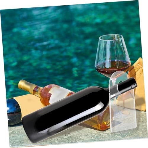 VERDANVERSE 2 Stück Acryl Weinflaschenhalter Transparenter Freistehender Weinregalständer für Arbeitsplatte Robust Langlebig zur Stilvollen Präsentation und Aufbewahrung von Rotwein zu Hause VERDANVERSE 2 Stück Acryl Weinflaschenhalter Transparenter Freistehender Weinregalständer für Arbeitsplatte Robust Langlebig zur Stilvollen Präsentation und Aufbewahrung von Rotwein zu Hause von VERDANVERSE