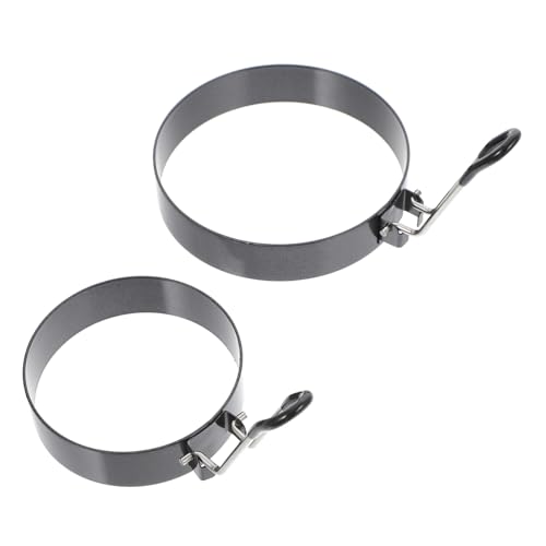 VERDANVERSE 2 Stück Antihaft Eierringe Runde Spiegelei Formen aus Hochwertigem Material Hitzebeständig Wiederverwendbar für Pfanne Pancakes Sandwiches Einfache Reinigung und Schnelles VERDANVERSE 2 Stück Antihaft Eierringe Runde Spiegelei Formen aus Hochwertigem Material Hitzebeständig Wiederverwendbar für Pfanne Pancakes Sandwiches Einfache Reinigung und Schnelles von VERDANVERSE