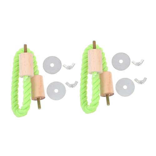 VERDANVERSE 2 Stück Baumwollseil Sitzstangen für Vögel Stabile Papageienstandstangen als Kletter und Spielzubehör Robust Einfach zu Montieren für Vogelkäfig und Kleintiere VERDANVERSE 2 Stück Baumwollseil Sitzstangen für Vögel Stabile Papageienstandstangen als Kletter und Spielzubehör Robust Einfach zu Montieren für Vogelkäfig und Kleintiere von VERDANVERSE