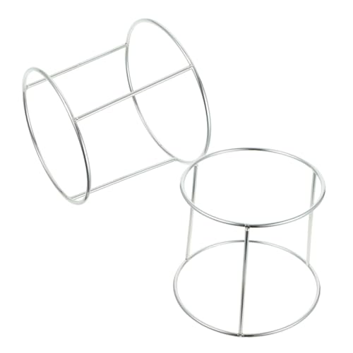 VERDANVERSE 2 Stück Doppelstöckiger Meeresfrüchte Tablettständer Praktischer Buffet Servierplatten Halter Teiliges Vielseitig Einsetzbar für Restaurant und Zuhause Robust und Langlebig von VERDANVERSE