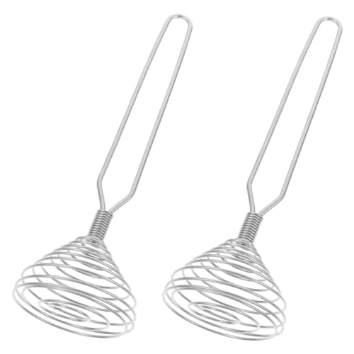 VERDANVERSE 2 Stück Edelstahl Handquirl Press mechanismus Manuell Küchenquirl zum Mixen von Eiern und Sahne Rostfrei Langlebig Vielseitig für Teig und Saucen Wiederverwendbar VERDANVERSE 2 Stück Edelstahl Handquirl Press mechanismus Manuell Küchenquirl zum Mixen von Eiern und Sahne Rostfrei Langlebig Vielseitig für Teig und Saucen Wiederverwendbar von VERDANVERSE