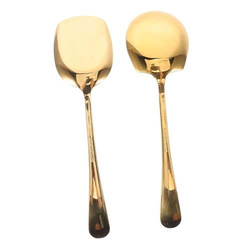 VERDANVERSE 2 Stück Edelstahl Servierlöffel Großer Länglicher Suppenlöffel mit Glatter Oberfläche Hygienisch Spülmaschinenfest Geeignet für Buffet Restaurant und Gemeinsames Servieren VERDANVERSE 2 Stück Edelstahl Servierlöffel Großer Länglicher Suppenlöffel mit Glatter Oberfläche Hygienisch Spülmaschinenfest Geeignet für Buffet Restaurant und Gemeinsames Servieren von VERDANVERSE