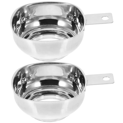 VERDANVERSE 2 Stück Edelstahl Trichter Breiter Mund Haushaltstrichter Rostfrei Langlebig Leicht zu Reinigen Vielseitig für Flüssigkeiten Öl und Spirituosen Geeignet Praktisch und Tragbar VERDANVERSE 2 Stück Edelstahl Trichter Breiter Mund Haushaltstrichter Rostfrei Langlebig Leicht zu Reinigen Vielseitig für Flüssigkeiten Öl und Spirituosen Geeignet Praktisch und Tragbar von VERDANVERSE