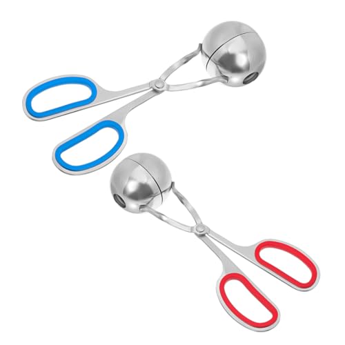 VERDANVERSE 2 Stück Fleischbällchenzange Aus Edelstahl Fleischbällchenausstecher Eisportionierer Aus Edelstahl Fleischbällchenform Aus Fleischbällchenzange VERDANVERSE 2 Stück Fleischbällchenzange Aus Edelstahl Fleischbällchenausstecher Eisportionierer Aus Edelstahl Fleischbällchenform Aus Fleischbällchenzange von VERDANVERSE