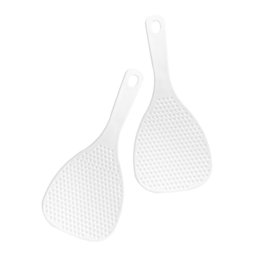 VERDANVERSE 2 Stück Reislöffel Reiskocher Löffel Kunststoff Hitzebeständig Langlebig Wiederverwendbar Antihaft Reis Schaufel Küchenhelfer für Problemloses Einschenken und Portionieren VERDANVERSE 2 Stück Reislöffel Reiskocher Löffel Kunststoff Hitzebeständig Langlebig Wiederverwendbar Antihaft Reis Schaufel Küchenhelfer für Problemloses Einschenken und Portionieren von VERDANVERSE