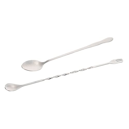 VERDANVERSE 2 Stück Teiliges Edelstahl Cocktail Rührstäbchen Professionelle Mischlöffel für Heißgetränke und Cocktails Leichter Langer Griff Wiederverwendbar Geeignet für Wiederverwendbar VERDANVERSE 2 Stück Teiliges Edelstahl Cocktail Rührstäbchen Professionelle Mischlöffel für Heißgetränke und Cocktails Leichter Langer Griff Wiederverwendbar Geeignet für Wiederverwendbar von VERDANVERSE