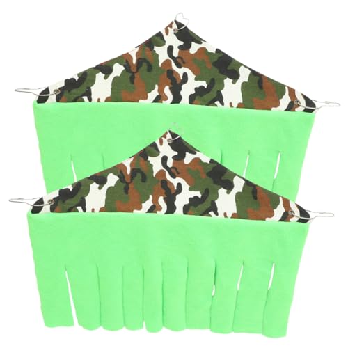 VERDANVERSE 2 Stück Teiliges Kuschelversteck für Kleintiere Atmungsaktives Baumwollmaterial Eckiges Versteck für Meerschweinchen Hamster Igel und Chinchillas Waschbar Geeignet für Käfigecken VERDANVERSE 2 Stück Teiliges Kuschelversteck für Kleintiere Atmungsaktives Baumwollmaterial Eckiges Versteck für Meerschweinchen Hamster Igel und Chinchillas Waschbar Geeignet für Käfigecken von VERDANVERSE
