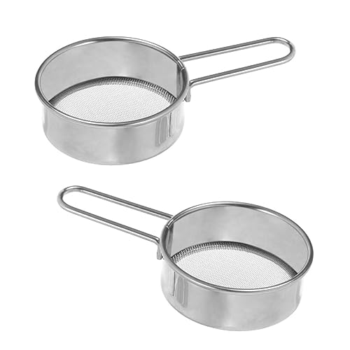 VERDANVERSE 2 Stück Teiliges Mehlsieb Rostfrei mit Ergonomischem Griff und Aufhängeloch für Backen Kakao und Küchenfreundlich und Leicht zu Reinigen VERDANVERSE 2 Stück Teiliges Mehlsieb Rostfrei mit Ergonomischem Griff und Aufhängeloch für Backen Kakao und Küchenfreundlich und Leicht zu Reinigen von VERDANVERSE