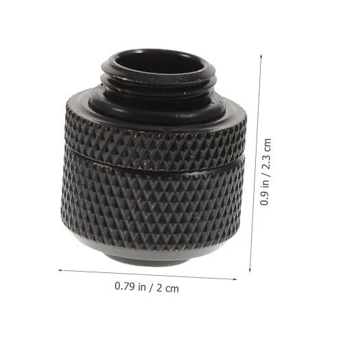 VERDANVERSE 2 Stück Wasserkühlung Anschluss Verchromte Compression Fittings Dichtung Langlebige Klemmverschraubung für Computer Wasserkühlungssysteme Kompatibel mit Pumpen und Radiatoren VERDANVERSE 2 Stück Wasserkühlung Anschluss Verchromte Compression Fittings Dichtung Langlebige Klemmverschraubung für Computer Wasserkühlungssysteme Kompatibel mit Pumpen und Radiatoren von VERDANVERSE