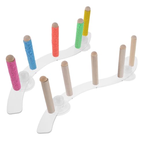 VERDANVERSE 2 Stücke Teiliges Vogel-klettergerüst mit Saugnapf Tragbare Papagei-kletterleiter für Fenster und Wand Robust Leicht zu Reinigen Fördert Bewegung und Erkundung für Unterwegs VERDANVERSE 2 Stücke Teiliges Vogel-klettergerüst mit Saugnapf Tragbare Papagei-kletterleiter für Fenster und Wand Robust Leicht zu Reinigen Fördert Bewegung und Erkundung für Unterwegs von VERDANVERSE