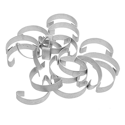 VERDANVERSE 20 Stück Multifunktionale Haken für Hühnerkäfigtüren Clips für Fütterungsboxen rutschfeste und Verstärkte Käfigtür Elemente von VERDANVERSE