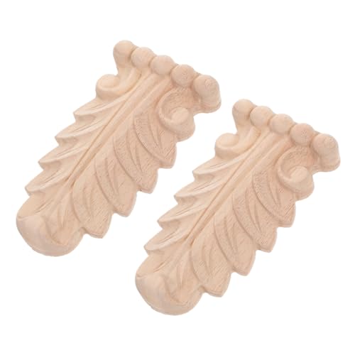 VERDANVERSE 2stücke Holz Geschnitzte Applikationen Unlackierte Holzornamente Für Möbel Dekoration Vintage Stil Handgefertigte Verzierungen Für Tür Schrank Und Wandgestaltung VERDANVERSE 2stücke Holz Geschnitzte Applikationen Unlackierte Holzornamente Für Möbel Dekoration Vintage Stil Handgefertigte Verzierungen Für Tür Schrank Und Wandgestaltung von VERDANVERSE